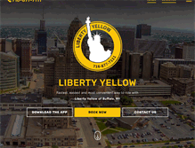Tablet Screenshot of libertycab.com